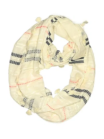Pre-owned Ann Taylor Loft Scarf In Ivory