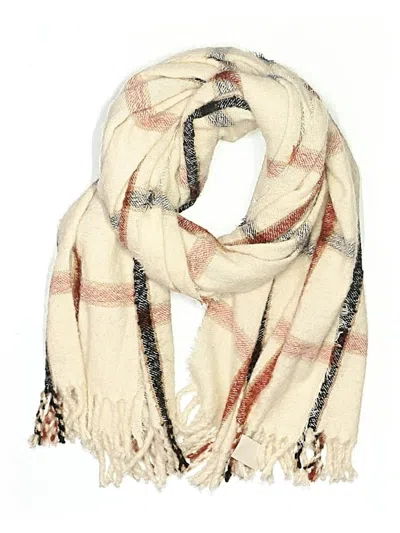 Pre-owned Ann Taylor Loft Scarf In Ivory