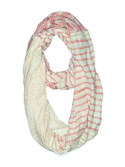 Pre-owned Ann Taylor Loft Scarf In Pink
