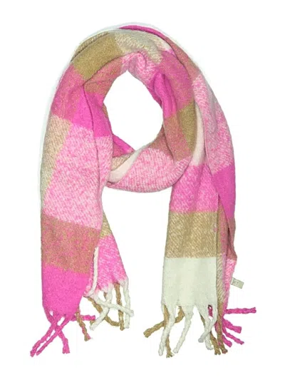 Pre-owned Ann Taylor Loft Scarf In Pink