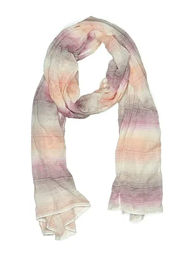 Pre-owned Ann Taylor Loft Scarf In Pink