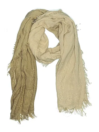 Pre-owned Ann Taylor Loft Scarf In Tan