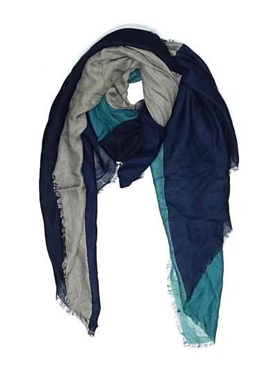 Pre-owned Ann Taylor Loft Scarf In Teal