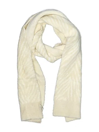 Pre-owned Ann Taylor Loft Scarf In White