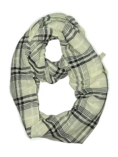 Pre-owned Ann Taylor Loft Scarf In White