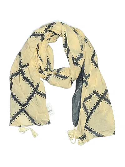 Pre-owned Ann Taylor Loft Scarf In Yellow
