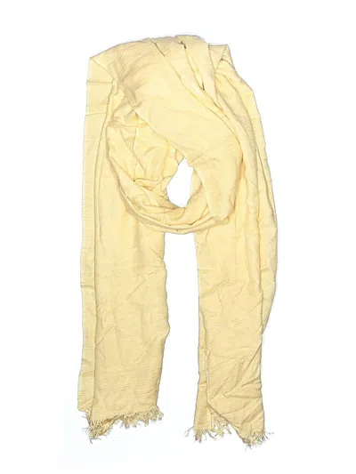 Pre-owned Ann Taylor Loft Scarf In Yellow
