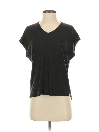Pre-owned Ann Taylor Loft Short Sleeve T-shirt In Black