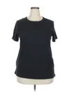 Ann Taylor Loft Short Sleeve T-shirt In Black