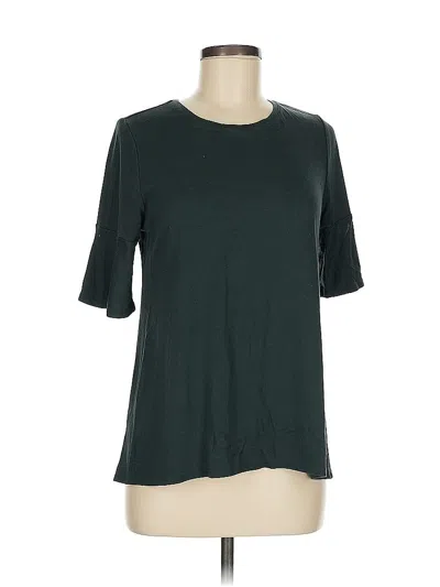 Pre-owned Ann Taylor Loft Short Sleeve T-shirt In Blue