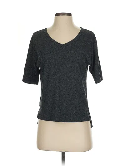 Pre-owned Ann Taylor Loft Short Sleeve T-shirt In Gray