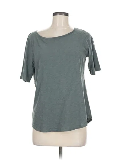 Pre-owned Ann Taylor Loft Short Sleeve T-shirt In Gray