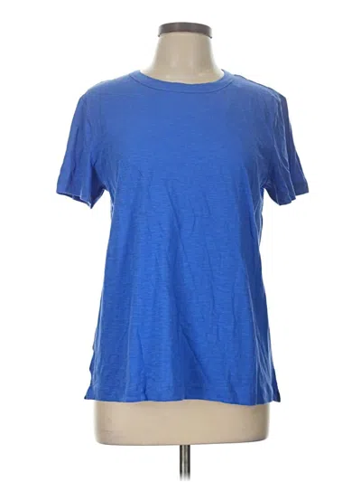 Ann Taylor Loft Short Sleeve T-shirt In Blue
