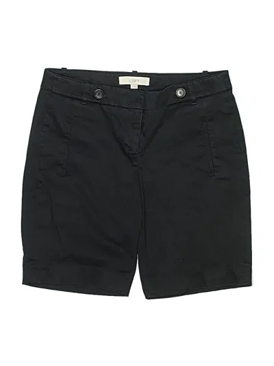 Pre-owned Ann Taylor Loft Shorts In Black