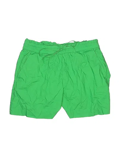 Pre-owned Ann Taylor Loft Shorts In Green