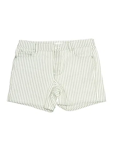 Pre-owned Ann Taylor Loft Shorts In Green