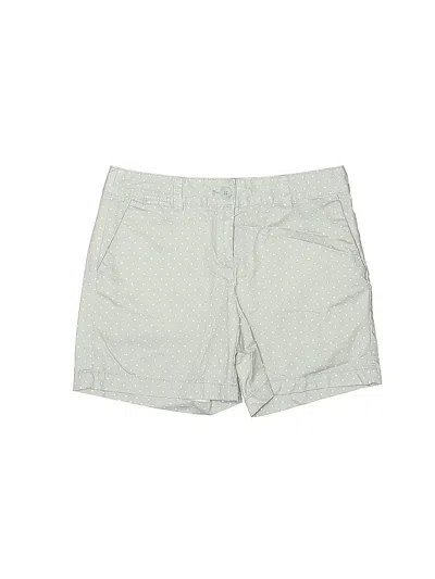 Pre-owned Ann Taylor Loft Shorts In Green