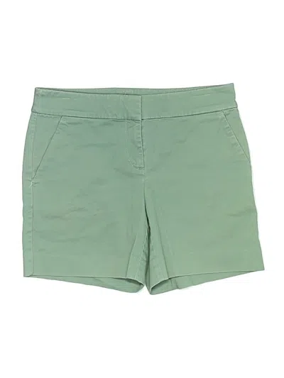 Pre-owned Ann Taylor Loft Shorts In Green