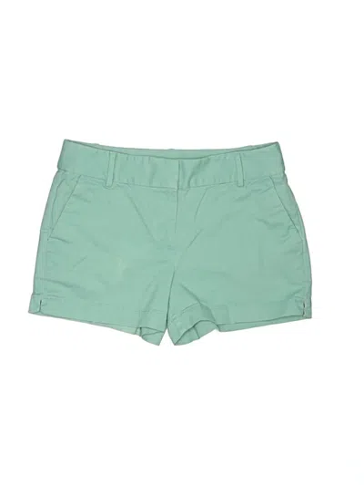 Pre-owned Ann Taylor Loft Shorts In Green