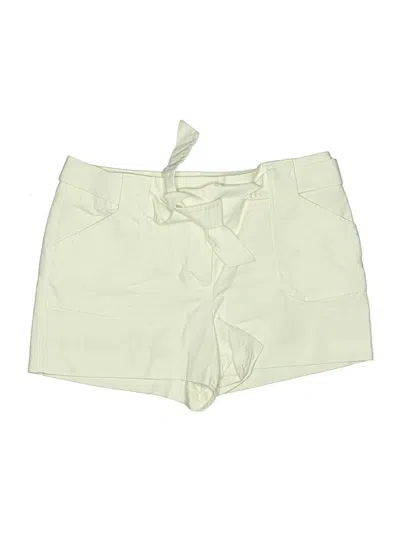 Pre-owned Ann Taylor Loft Shorts In Ivory