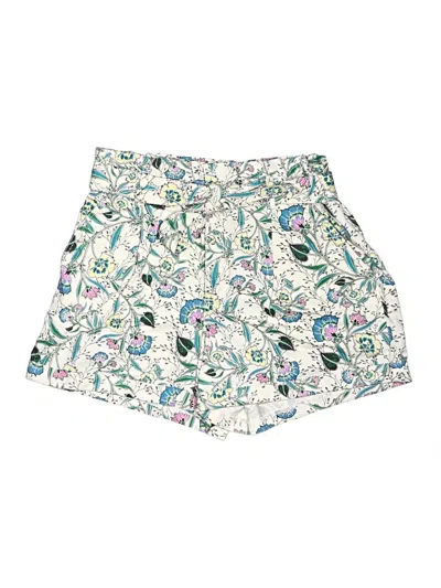 Pre-owned Ann Taylor Loft Shorts In Ivory