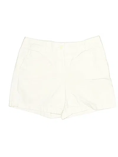 Pre-owned Ann Taylor Loft Shorts In Ivory