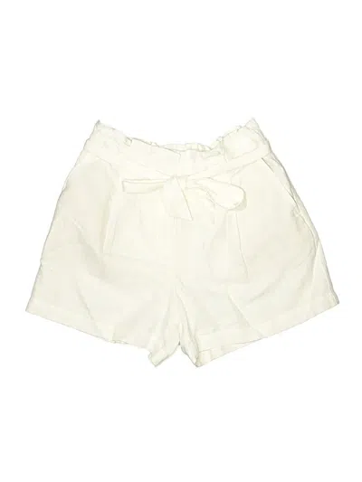 Pre-owned Ann Taylor Loft Shorts In Ivory