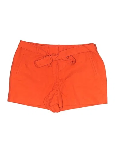 Pre-owned Ann Taylor Loft Shorts In Orange