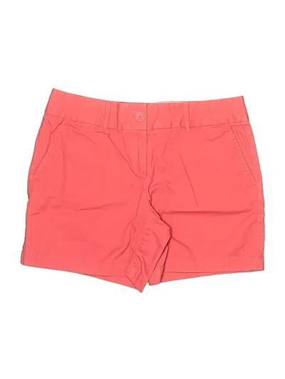 Pre-owned Ann Taylor Loft Shorts In Orange