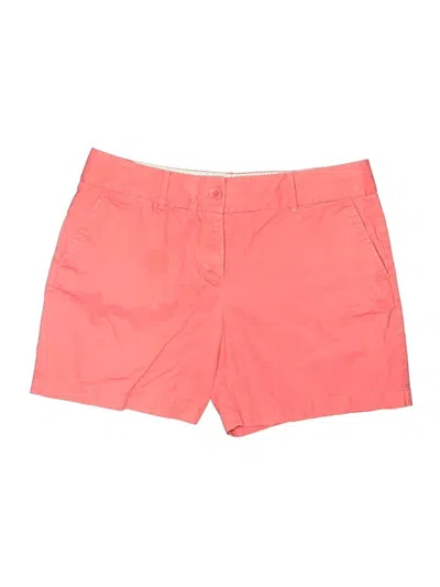 Pre-owned Ann Taylor Loft Shorts In Orange