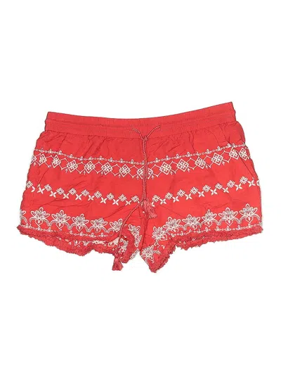 Pre-owned Ann Taylor Loft Shorts In Red