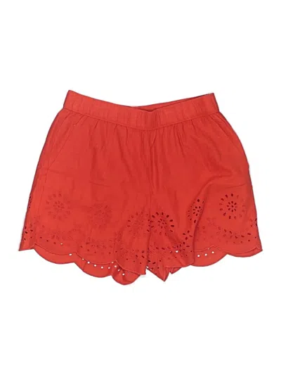 Pre-owned Ann Taylor Loft Shorts In Red