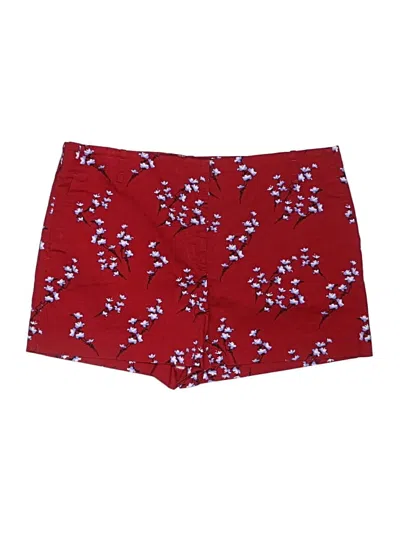 Pre-owned Ann Taylor Loft Shorts In Red