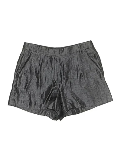 Pre-owned Ann Taylor Loft Shorts In Silver