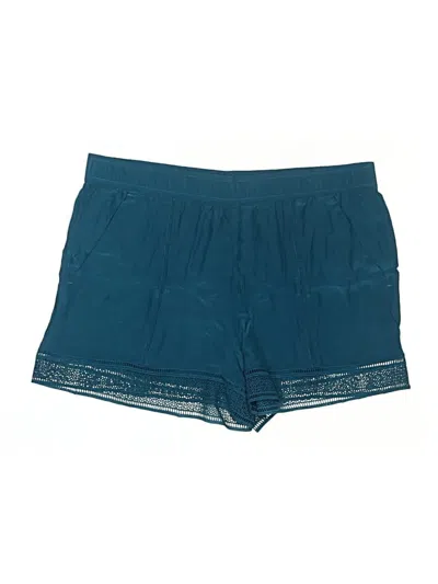 Pre-owned Ann Taylor Loft Shorts In Teal