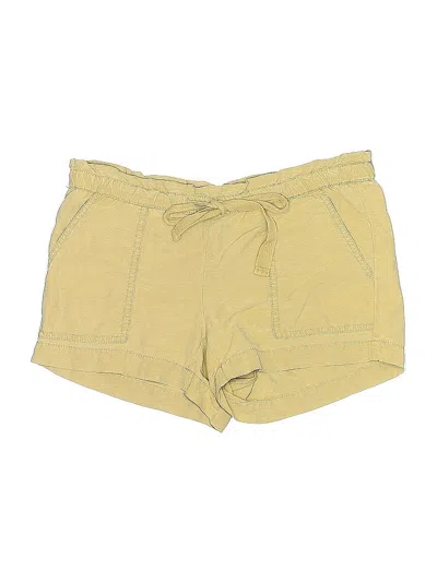 Pre-owned Ann Taylor Loft Shorts In Yellow