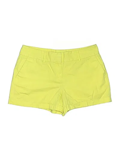 Pre-owned Ann Taylor Loft Shorts In Yellow