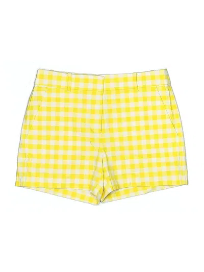 Pre-owned Ann Taylor Loft Shorts In Yellow