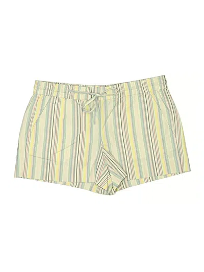 Pre-owned Ann Taylor Loft Shorts In Yellow