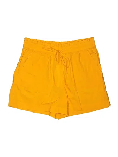 Pre-owned Ann Taylor Loft Shorts In Yellow
