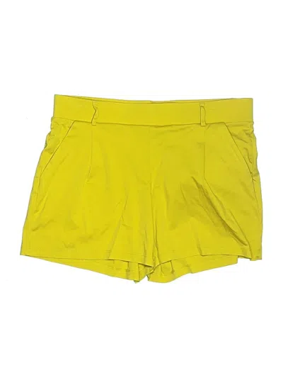 Pre-owned Ann Taylor Loft Shorts In Yellow