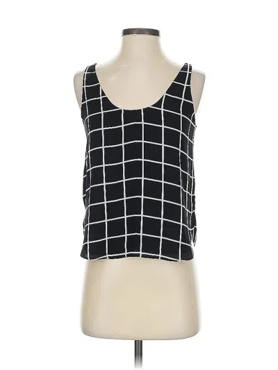 Pre-owned Ann Taylor Loft Sleeveless Blouse In Black