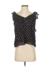 Ann Taylor Loft Sleeveless Blouse In Black