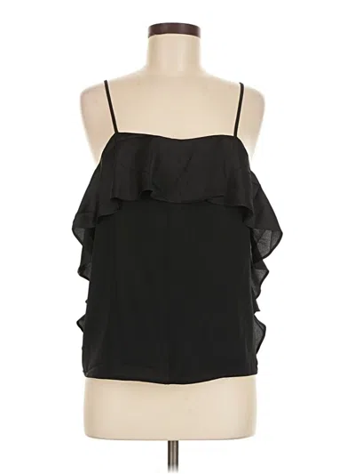 Ann Taylor Loft Sleeveless Blouse In Black