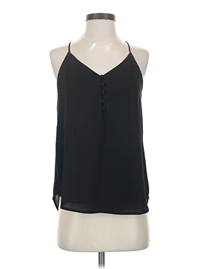 Ann Taylor Loft Sleeveless Blouse In Black