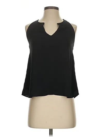 Ann Taylor Loft Sleeveless Blouse In Black