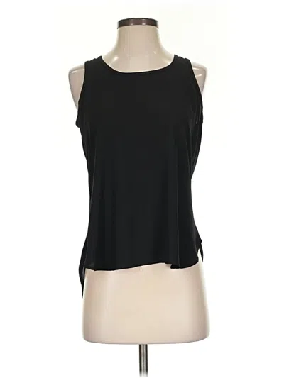 Pre-owned Ann Taylor Loft Sleeveless Blouse In Black