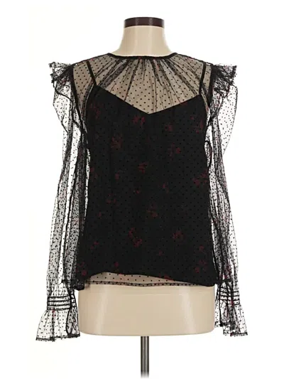 Ann Taylor Loft Sleeveless Blouse In Black