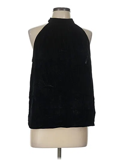 Ann Taylor Loft Sleeveless Blouse In Black