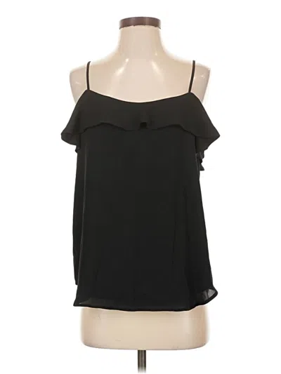 Ann Taylor Loft Sleeveless Blouse In Black